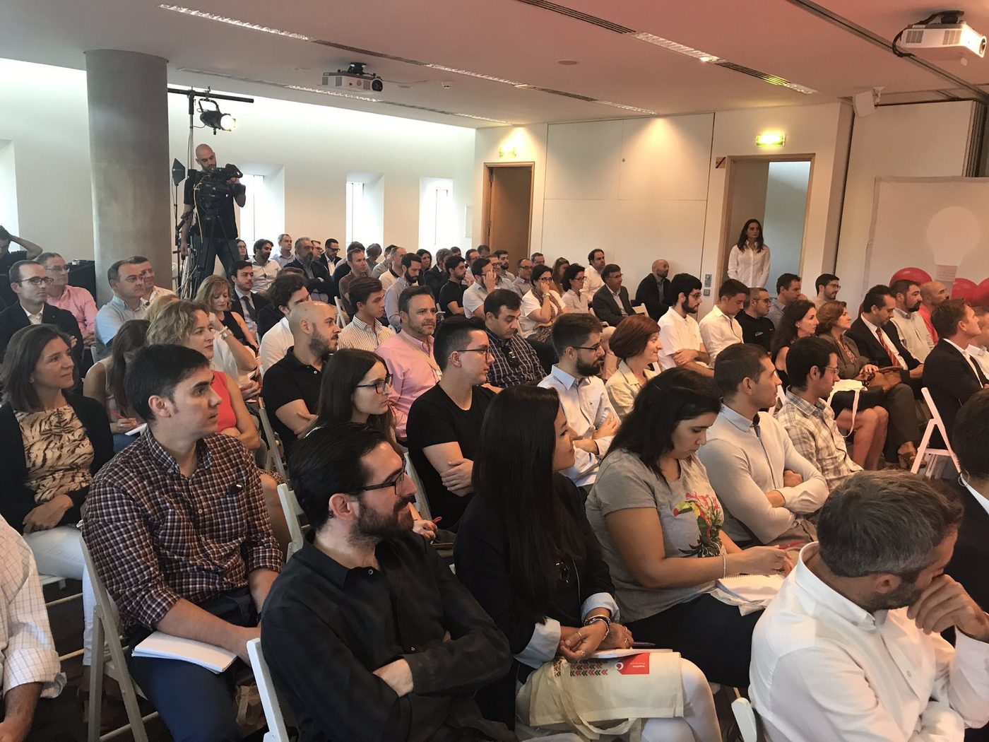 Público en una sesión de Vodafone Fast Forward